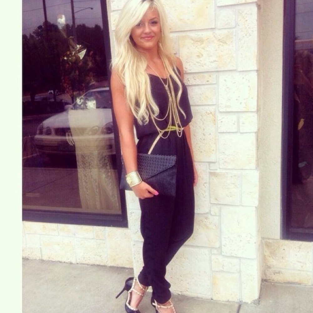 Classic Black Jumpsuit